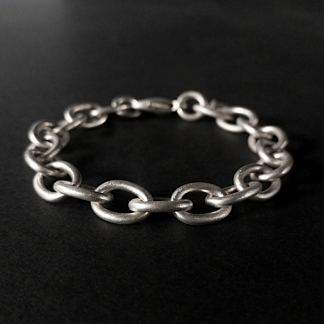 David Jonns Frosted Cable Chain