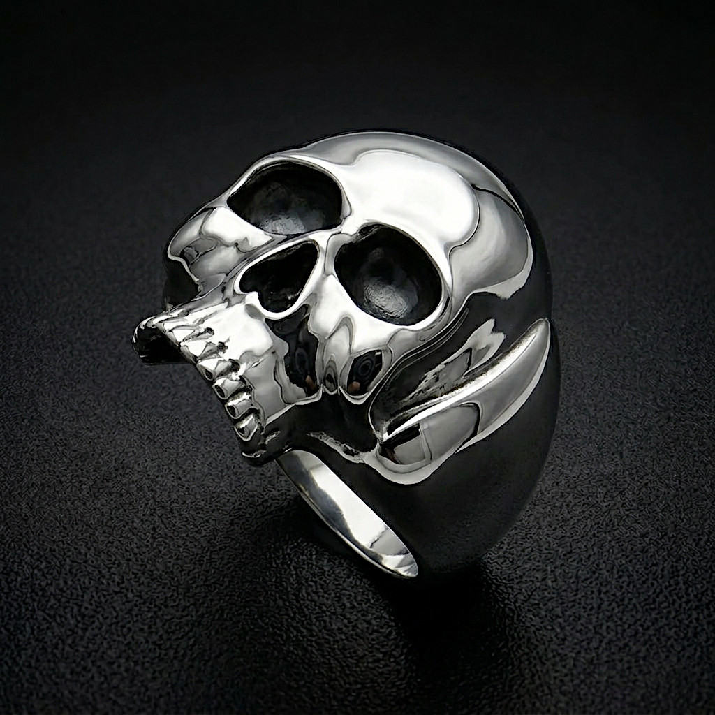 David Jonns Silver Skull Rings