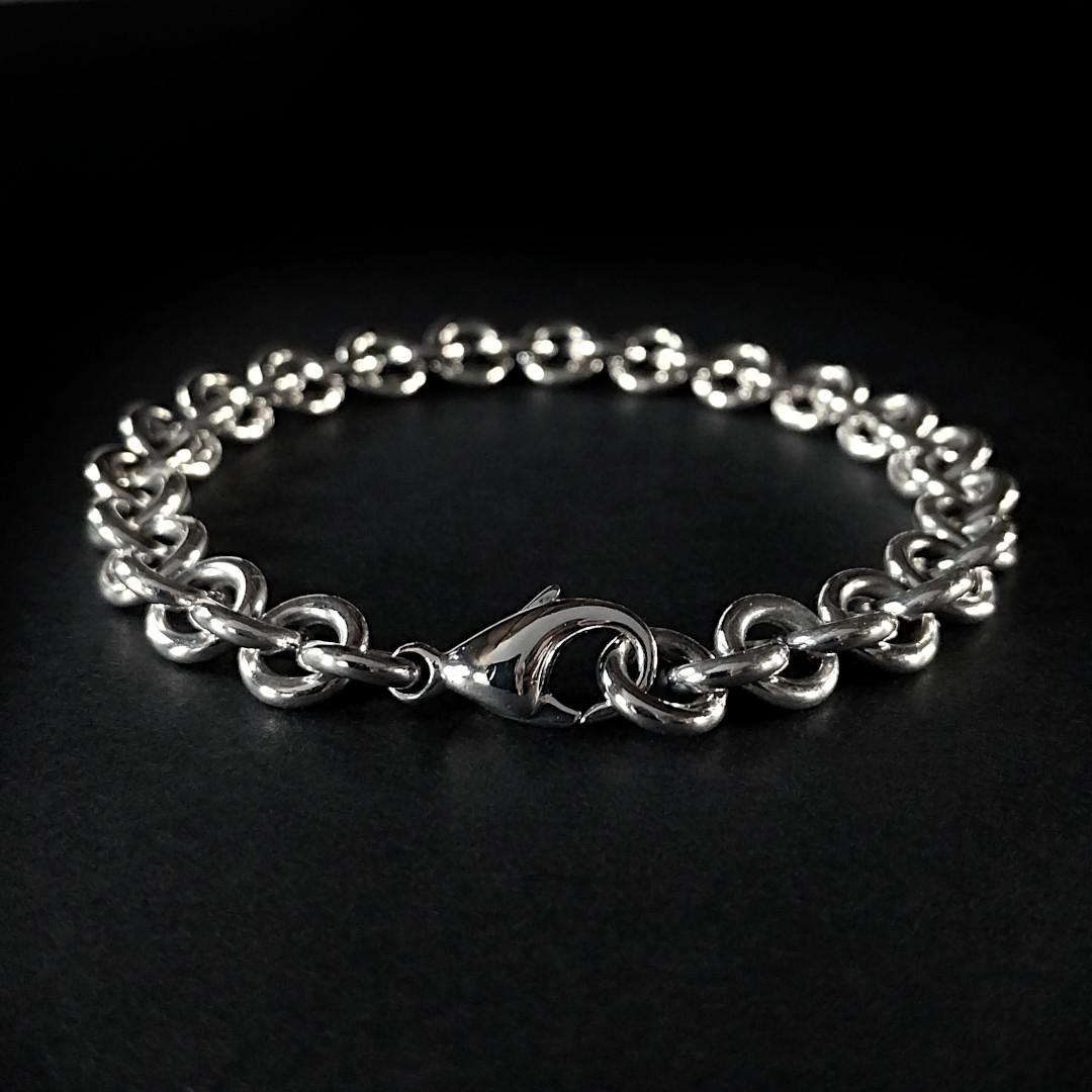 Sterling Silver Cable Chain Bracelet Sterling Silver Cable Chain Bracelet