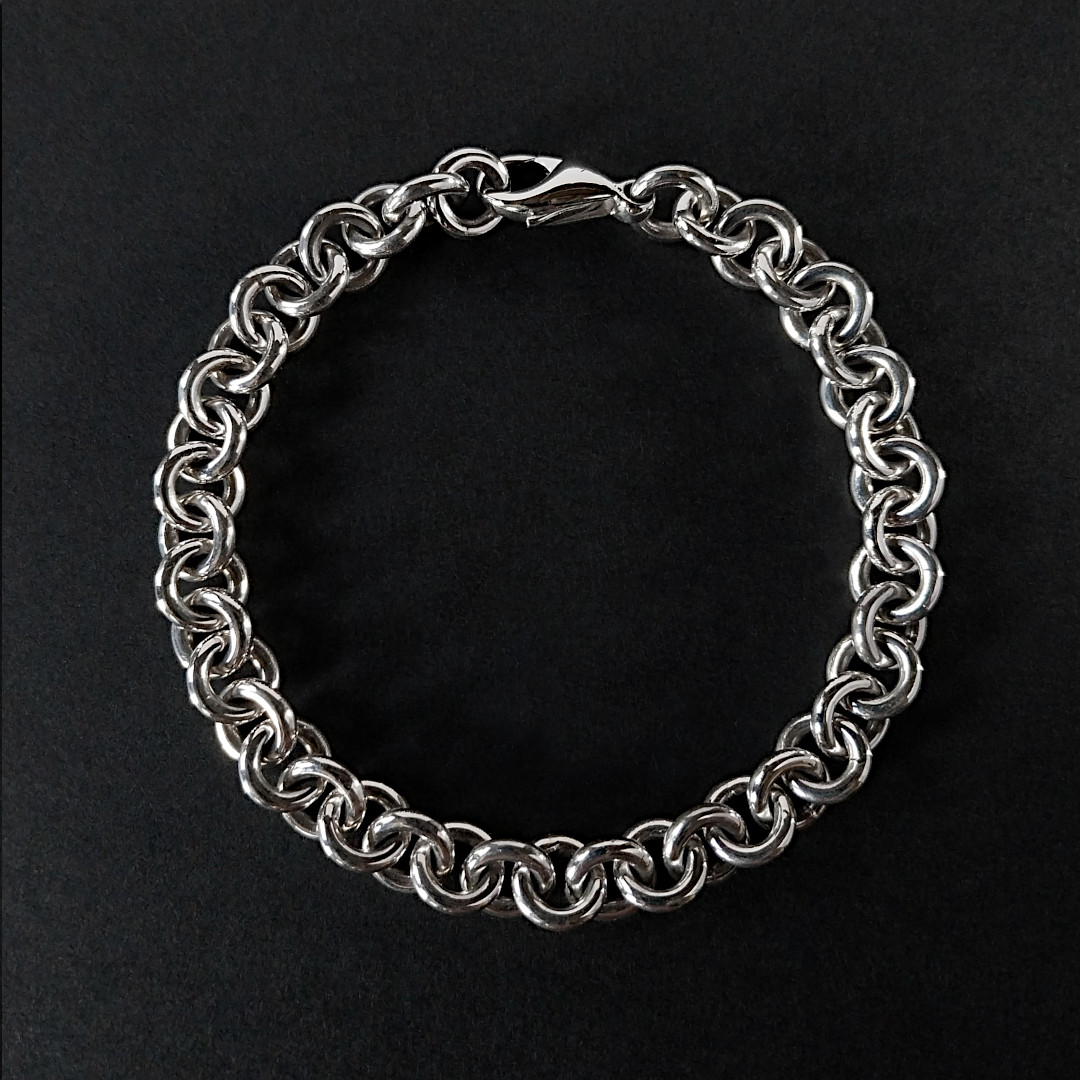 Sterling Silver Cable Chain Bracelet Sterling Silver Cable Chain Bracelet