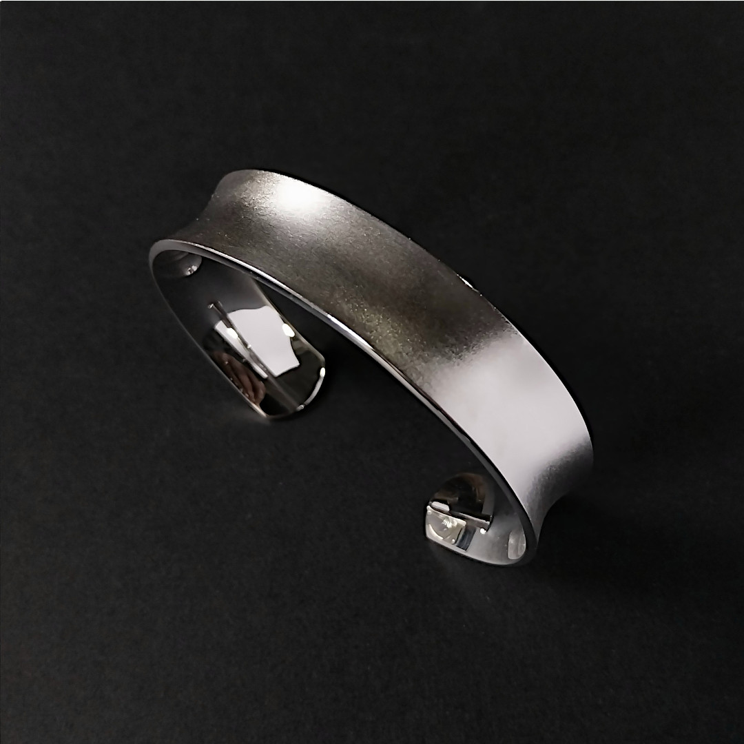 Sterling Silver Frosted Cuff Sterling Silver Frosted Cuff