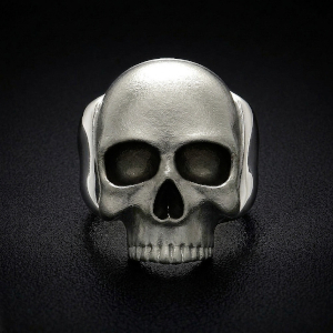 Silver Skull Ring