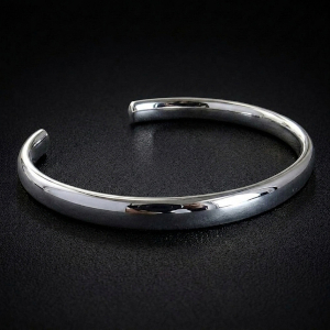 Sterling Silver Slim Cuff