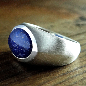 Lapis Dome Ring